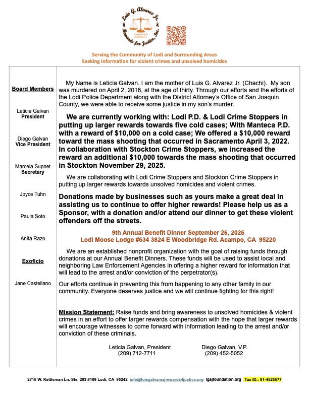 9th Annual Benefit Dinner
